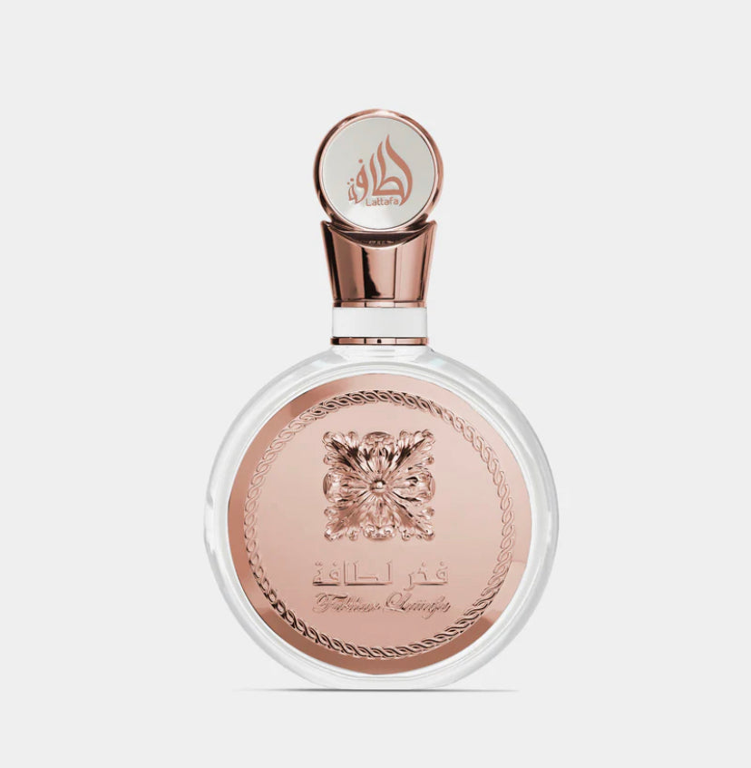 Lattafa Fakhar Rose Eau De Parfum 100ml - Floral Symphony with Tuberose and Fruity Notes