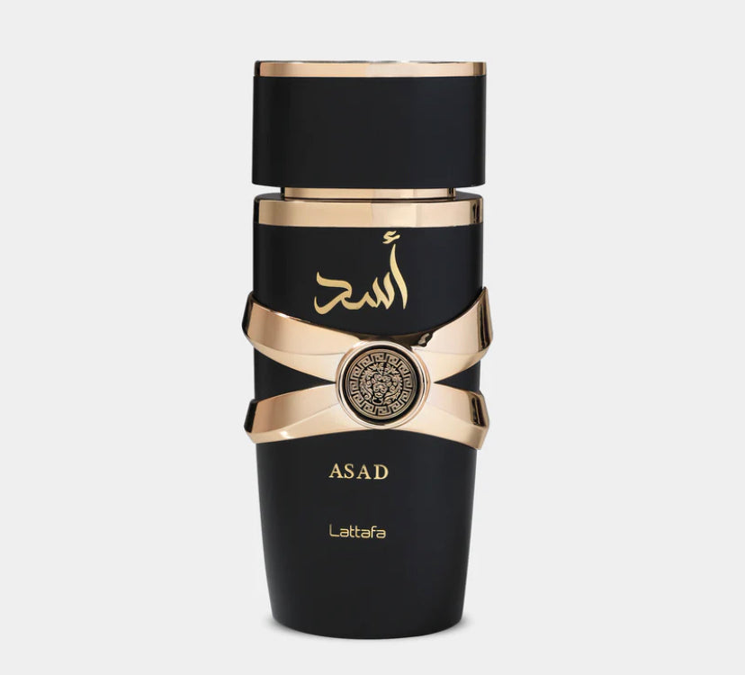 Lattafa Asad Eau De Parfum 100ml - Spicy Black Pepper, Rich Coffee, and Robust Notes Fragrance