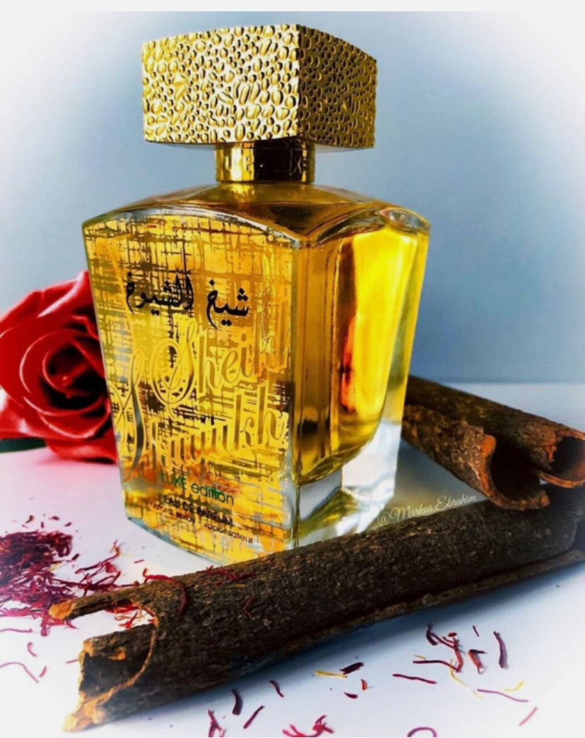 Lattafa Sheikh Al Shuyukh Unisex Eau de Parfum - 100ml EDP Spray, Luxe Edition
