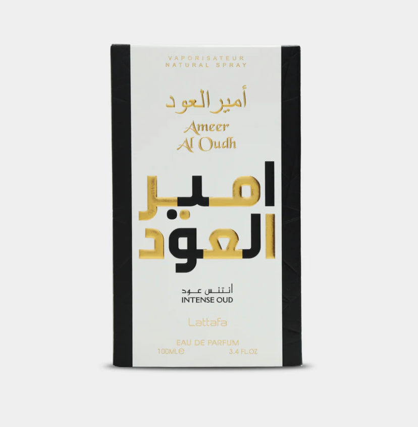 Lattafa Ameer Al Oudh Intense Oud Eau de Parfum with Premium Oud Oil