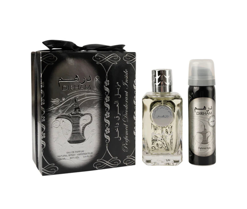 Ard Al Zaafaran Dirham Silver Eau de Parfum 100ml - Floral and Woody Fragrance for Men and Women