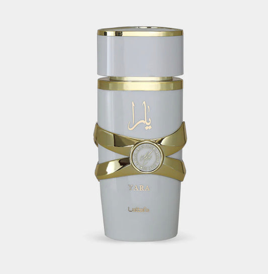 Lattafa Yara Moi Eau de Parfum 100ml - White Yara Fragrance with Jasmine, Peach and Caramel Notes