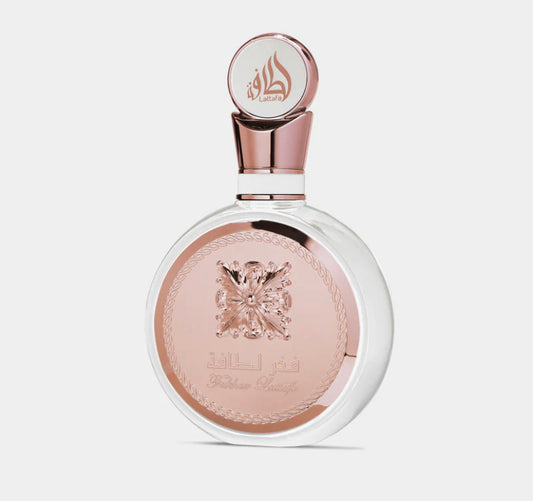 Lattafa Fakhar Rose Eau De Parfum 100ml - Floral Symphony with Tuberose and Fruity Notes