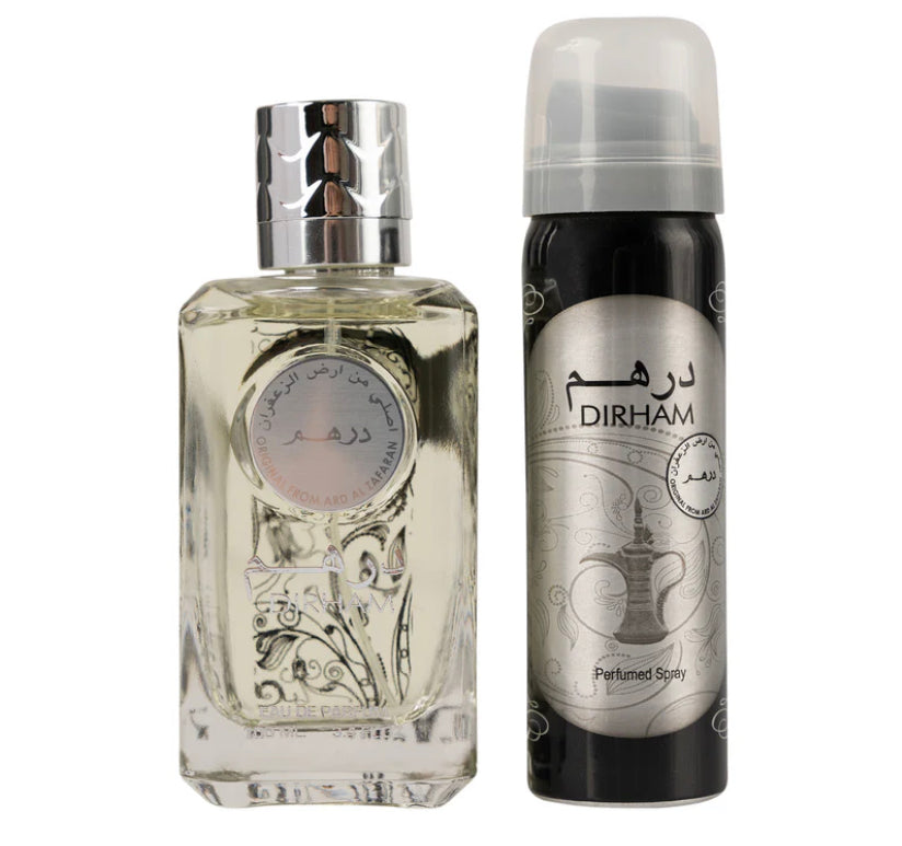 Ard Al Zaafaran Dirham Silver Eau de Parfum 100ml - Floral and Woody Fragrance for Men and Women