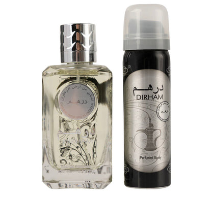 Ard Al Zaafaran Dirham Silver Eau de Parfum 100ml - Floral and Woody Fragrance for Men and Women