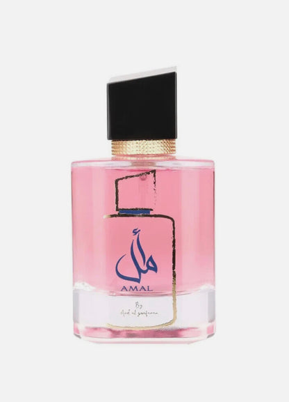Ard Al Zaafaran Amal Eau de Parfum - 100ml, Floral and Woody Notes, Versatile Application